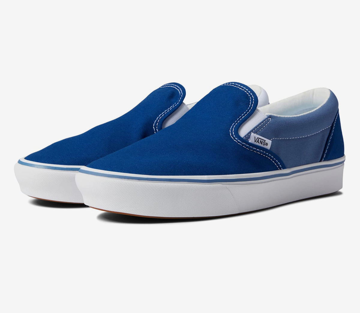 Royal blue slip on 2025 vans