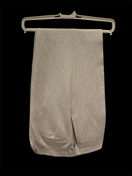 OSLO WOOL/LINEN PANT - TAN