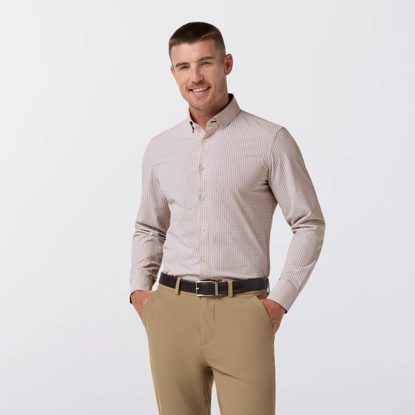 LEEWARD TRIM CHECK - ESPRESSO