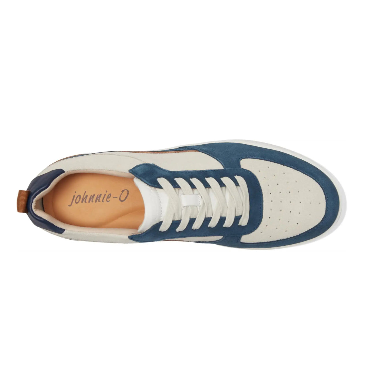 TOPSPIN COURT SNEAKER - NAVY/WHITE