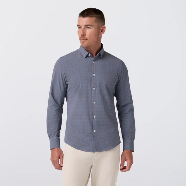 LEEWARD TRIM NO TUCK CHECK - MULTI THISTLE