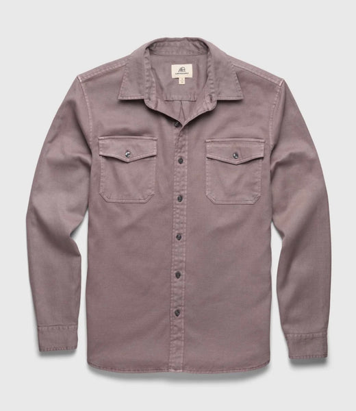 GARMENT DYE BUTTON DOWN - PURPLE