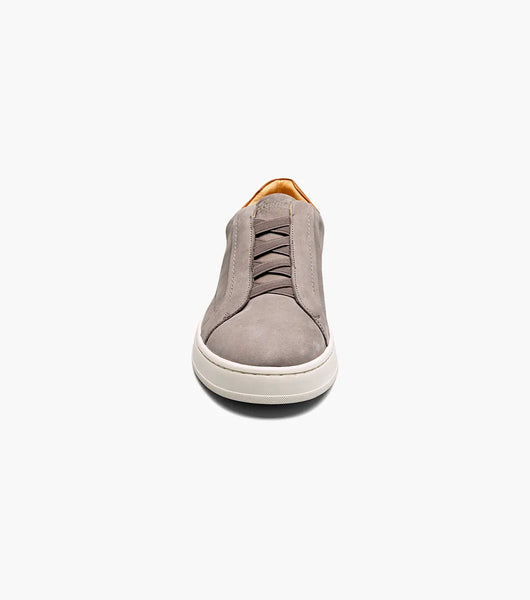 SUEDE SLIP ON SNEAKER - GRAY