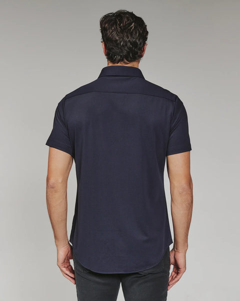 ALDRIDGE S SLEEVE SHIRT - NAVY