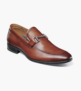 ZAFFIRO BIT DRESS SHOE - COGNAC