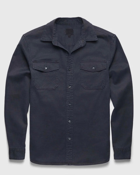 GARMENT DYE BUTTON DOWN - NAVY