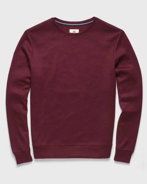 THE SOFTEST CREWNECK - CABERNET