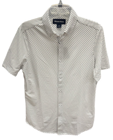 SS PERFORMANCE BUTTON UP - W/GRN