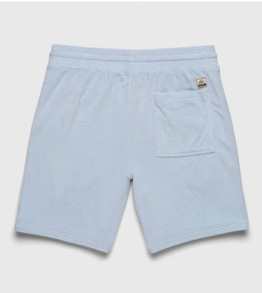 TERRY DRAWSTRING SHORT - BLUE