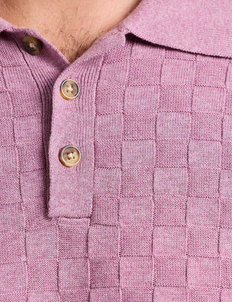 HAMPSON SS SWEATER - PINK