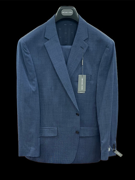 CLASSIC WOOL BLEND SUIT - BLUE