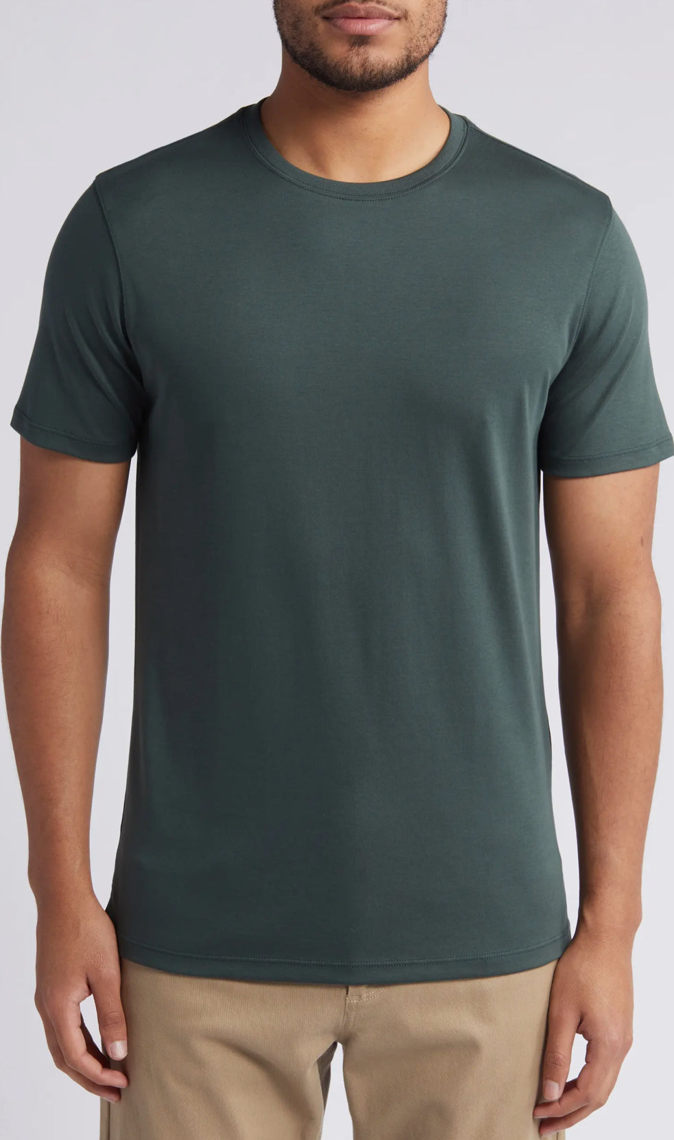GEORGIA TEE - DEEP GREEN