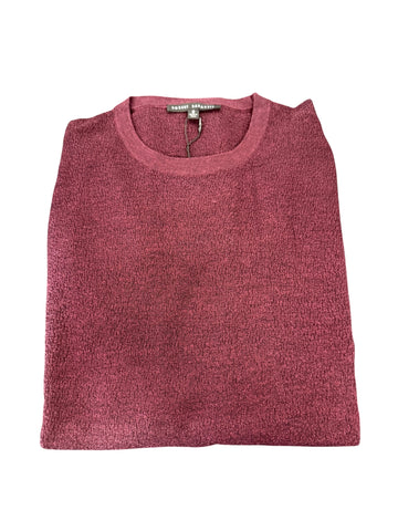 CREWNECK SWEATER - BORDEAUX