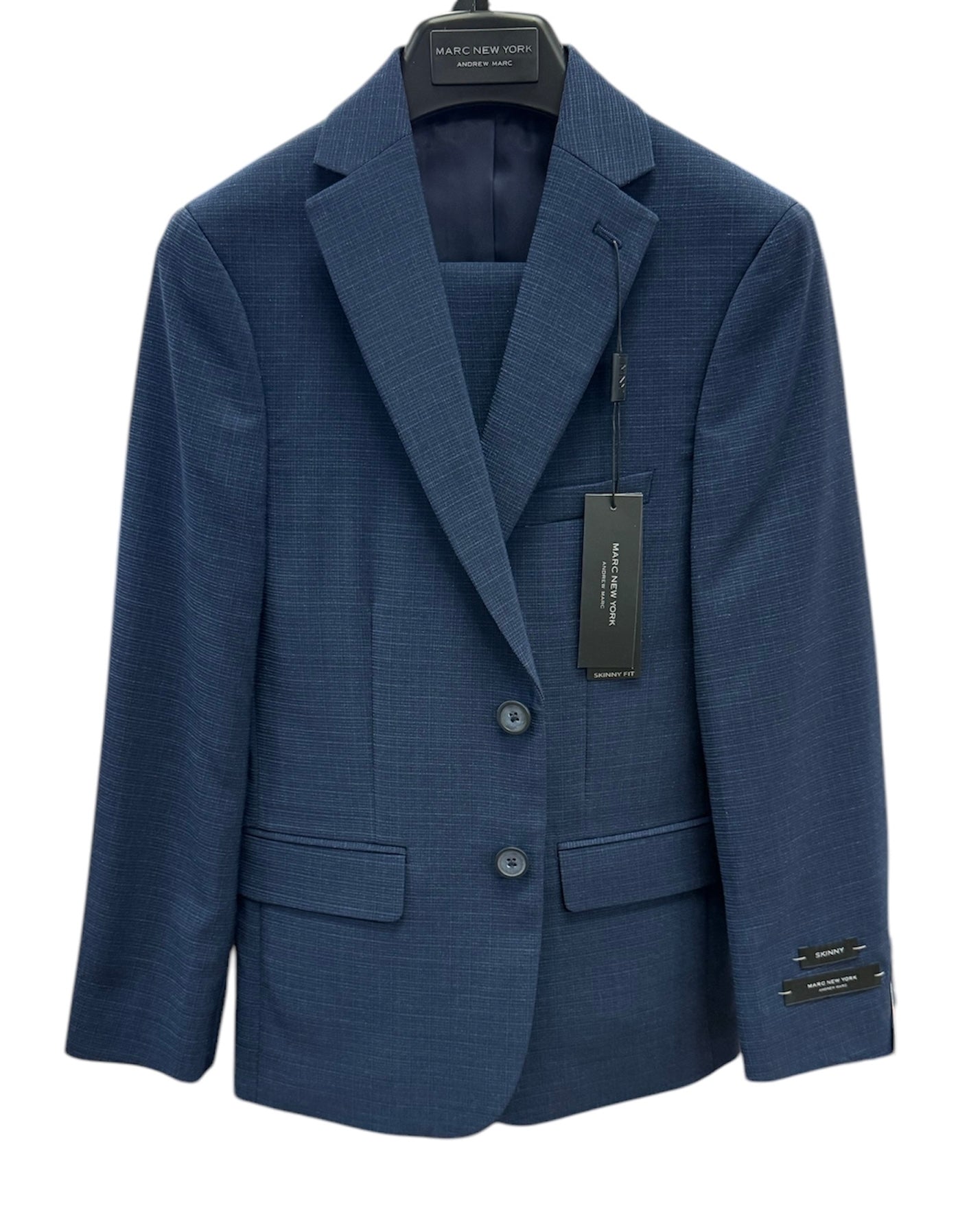 BOYS SKINNY SUIT - BLUE