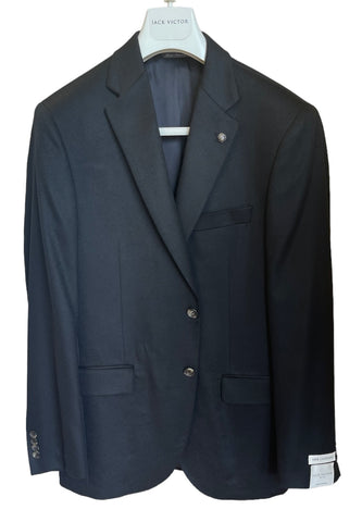 CARSON 100% CASHMERE BLAZER - BLACK