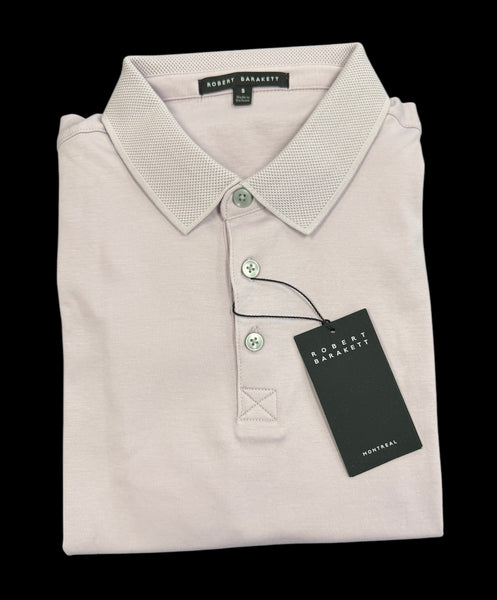 HONEYCOMB SS POLO - LT PINK