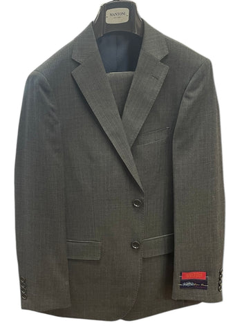 PINSTRIP S/B SUIT - GREY