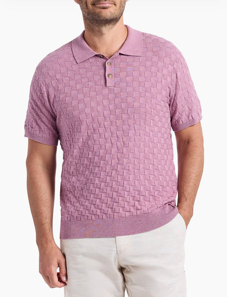 HAMPSON SS SWEATER - PINK