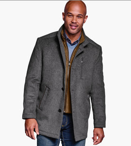 UPTON CAR COAT - D.GREY