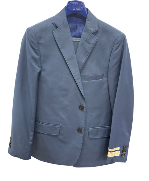 BOYS HUSKY SUIT - LT COBALT