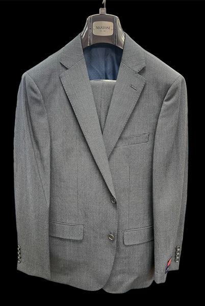 BIRDSEYE S/B SUIT - CHARCOAL