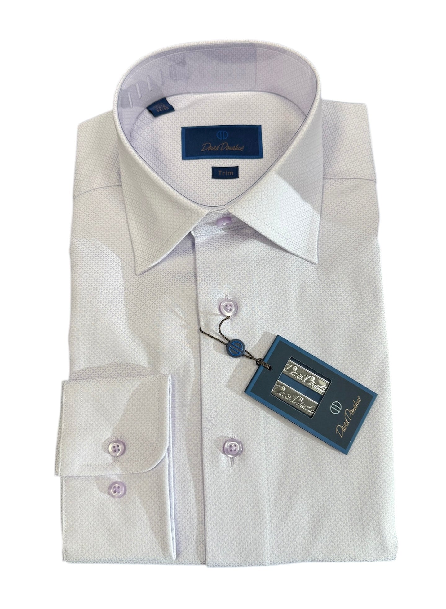 TRIM FIT 4/5 SHIRT - LILAC