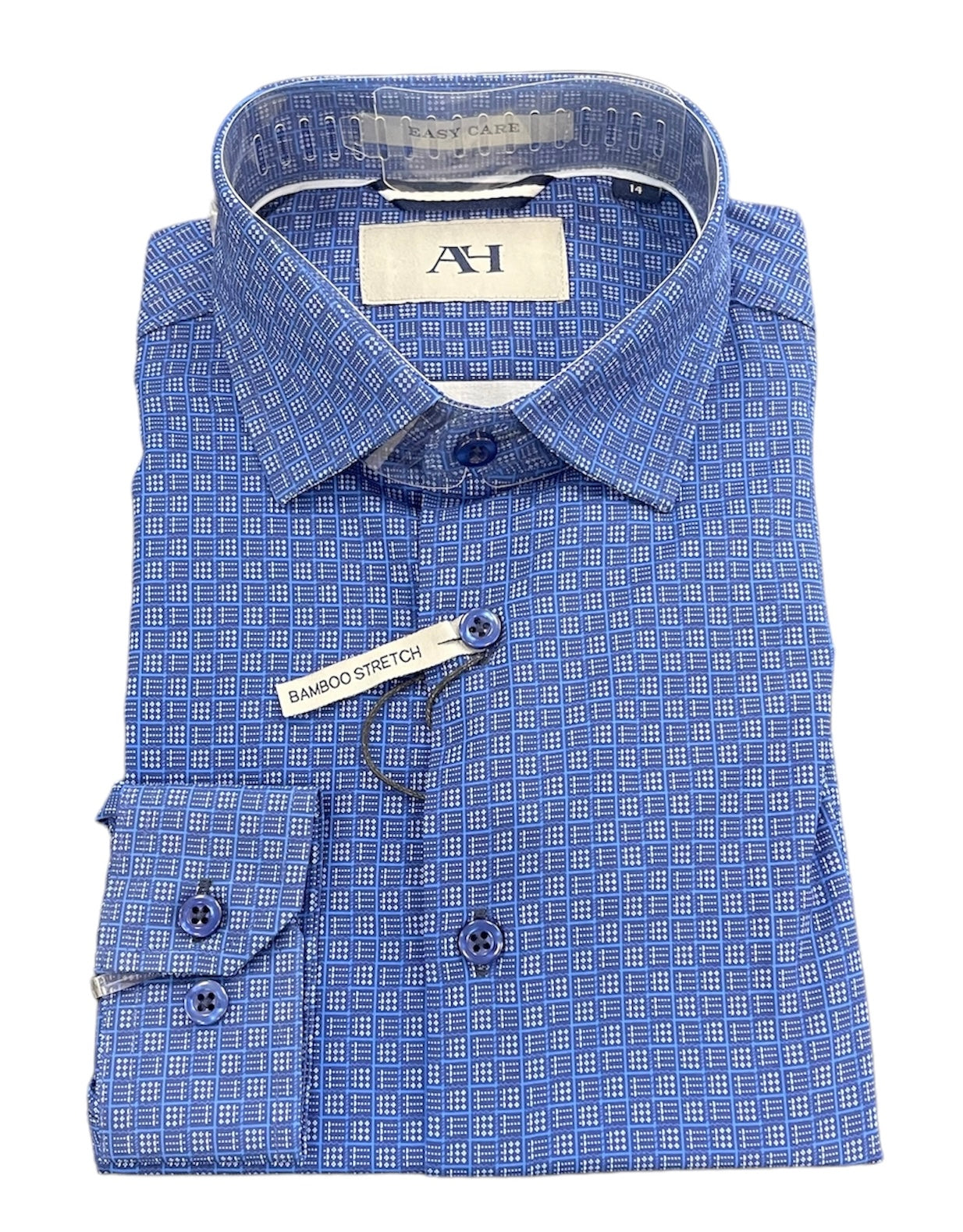 BOYS PERFORMANCE  SHIRT - BLUE