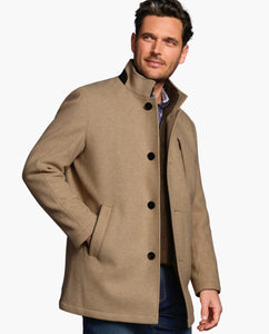 UPTON CAR COAT - CAMEL