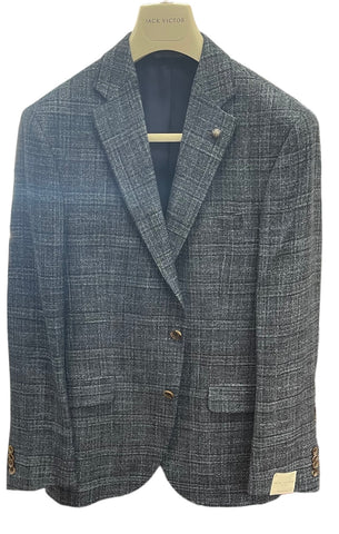 100% WOOL/BAMBO SPORTCOAT - NAVY