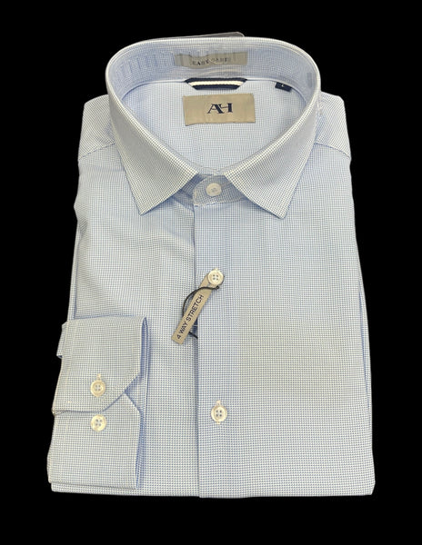 MEN`S PERFORMANCE SHIRT - LT. BLUE