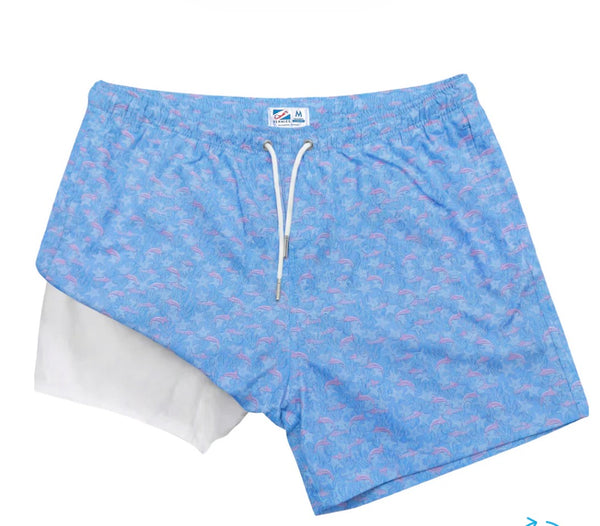 5 INCH SWIM SHORT - MARLINS