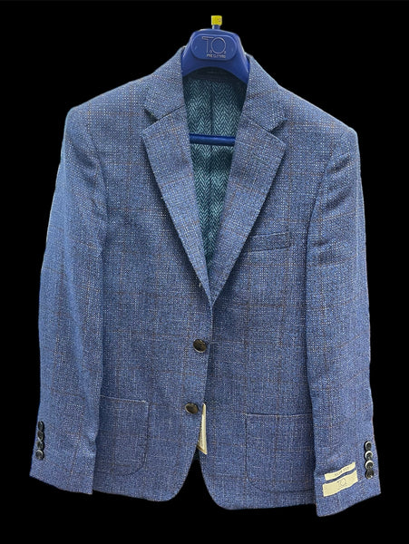 BOYS SPORT COAT - BLUE