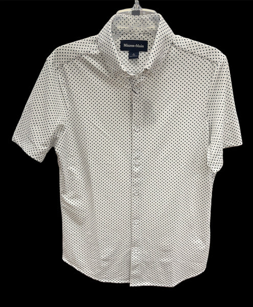 SS PERFORMANCE BUTTON UP - W/GRN