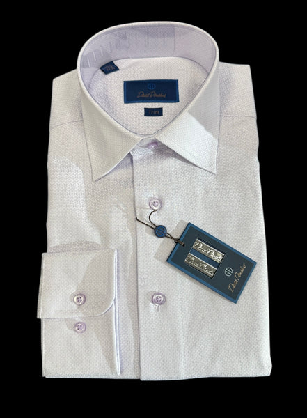 TRIM FIT 4/5 SHIRT - LILAC