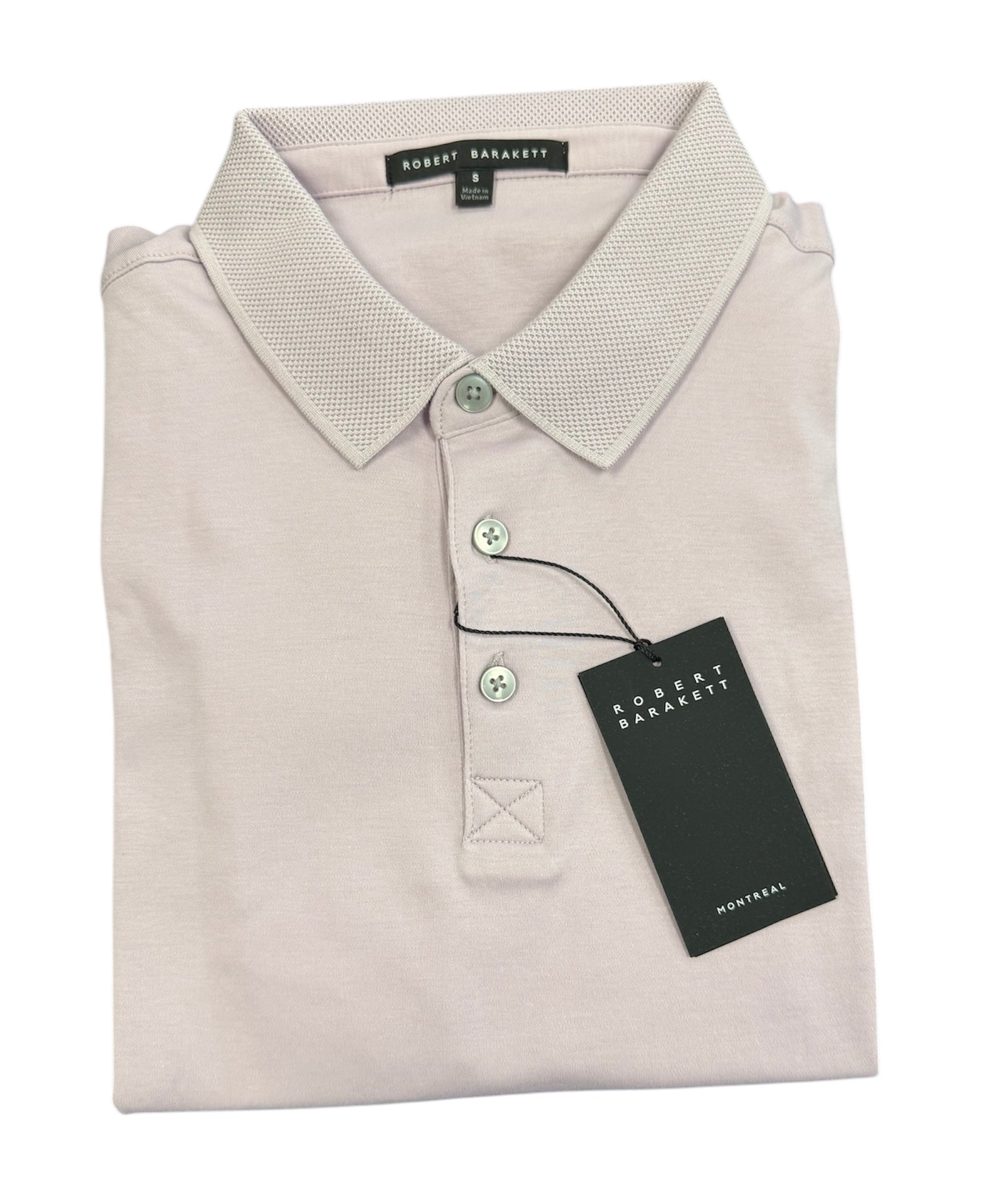 HONEYCOMB SS POLO - LT PINK