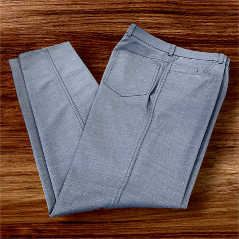 FRANCIS 5PKT TROUSER - BLUE