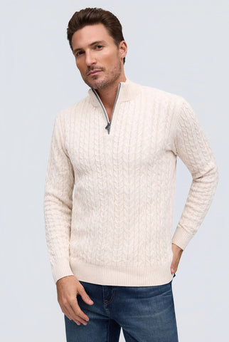 CABLE ZIP MOCK - OAT