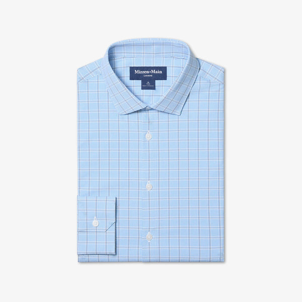 CLASSIC  FIT LEEWARD CHECK - BLUE