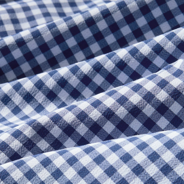 TRIM FIT GINGHAM - NAVY