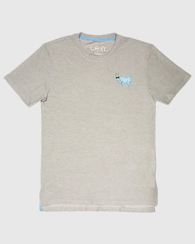 BOYS GOAT DRI FIT TEE - GREY