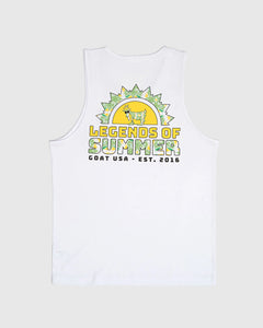 Tank Goat BOYS GOAT TANK - WHITE – 580 South Mens & Boys Clothing, Footwear and ...