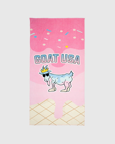 GOAT TOWEL - ICECREAM