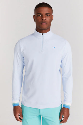 HAYDEN 1/4 ZIP SLIP ON PERFORMANCE PANT - BREEZE