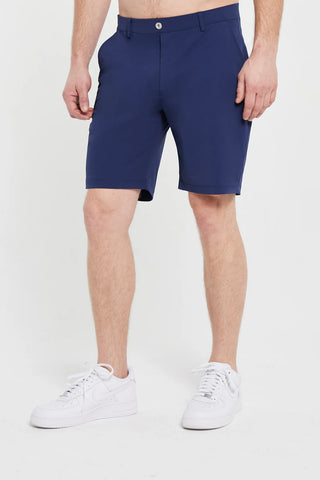 HANOVER SLIP ON PERFORMANCE SHORT - NAVY