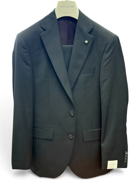 SUPER 110 WOOL SUIT - BLACK