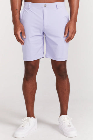 HANOVER SLIP ON PERFORMANCE SHORT - LAVENDER