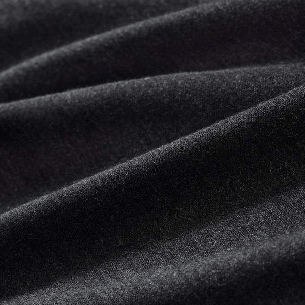 KPI QUARTER ZIP - BLK HTHR