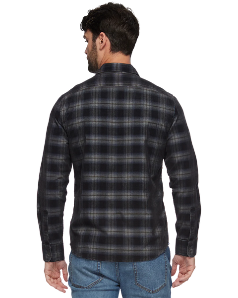 CORD FLANNEL - CHARCOAL