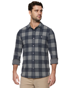 STRETCHY FLANNEL - CHARCOAL