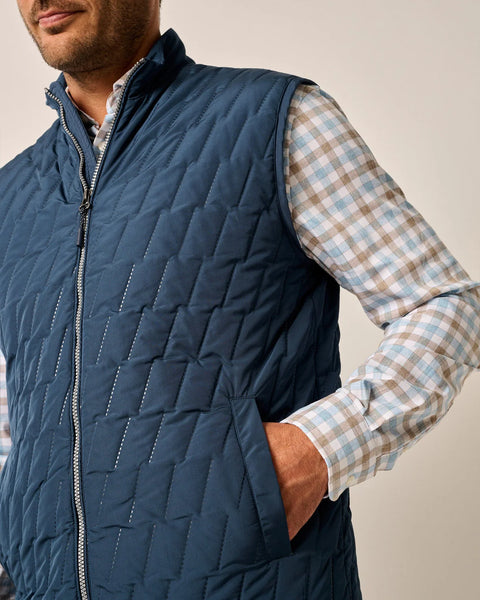 BELFRY VEST - NAVY